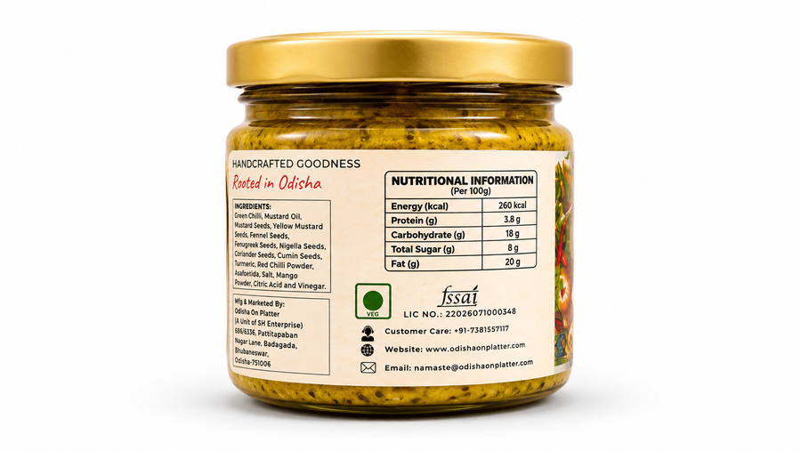 Mango Mustard Pickle | Authentic Odisha-Style Aam Sarson Achar