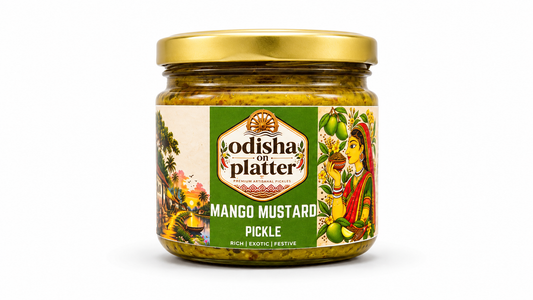 Mango Mustard Pickle | Authentic Odisha-Style Aam Sarson Achar