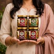 Sweet & Spicy Heritage Pack – 4 Traditional Odia Pickles